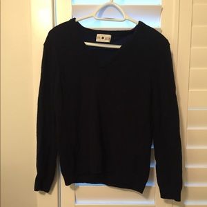 Navy sweater from the M&S and Alexa Chung colab